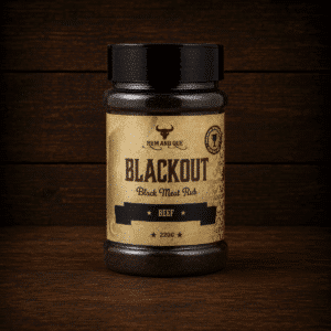 Rum and Que - Black Out BBQ Rub (220 g)